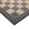 WE Games Deluxe Chess Board, Zebra & Natural Wood 19 in